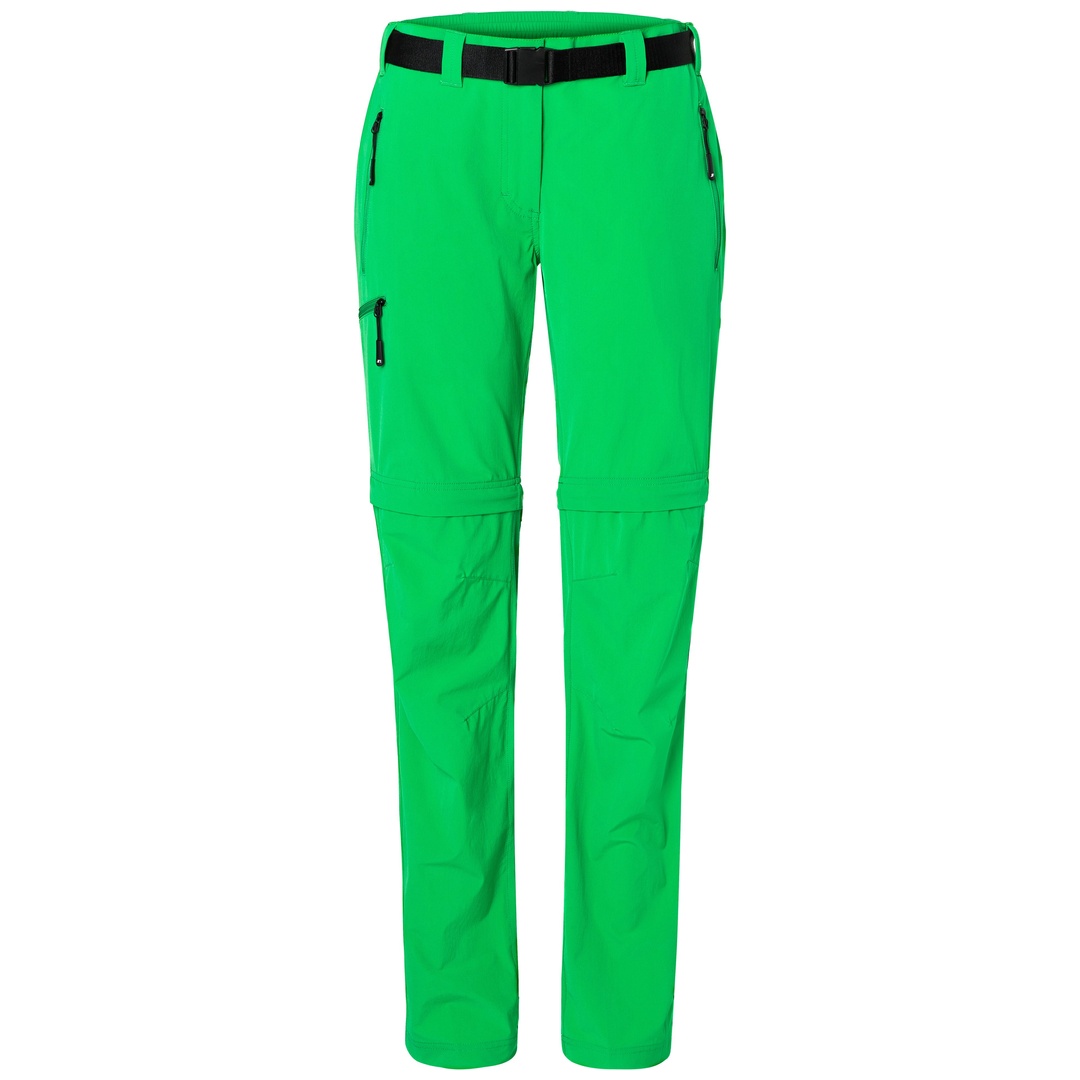 James & Nicholson Zip-Off Trekkinghose Herren JN1202 Gr. 3XL fern-green