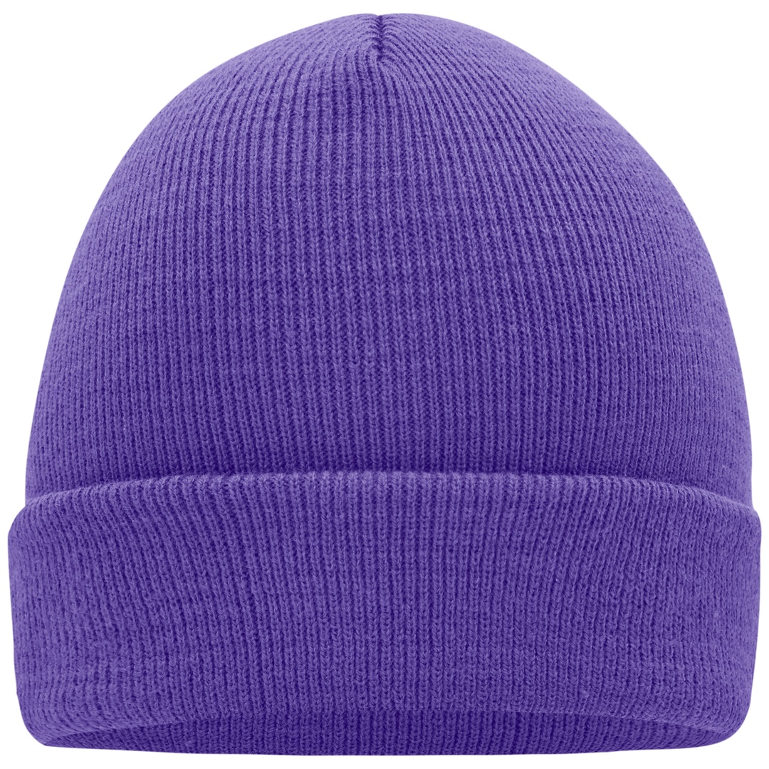 myrtle beach Klassische Strickmütze in vielen Farben MB7500 Gr. one size dark-purple