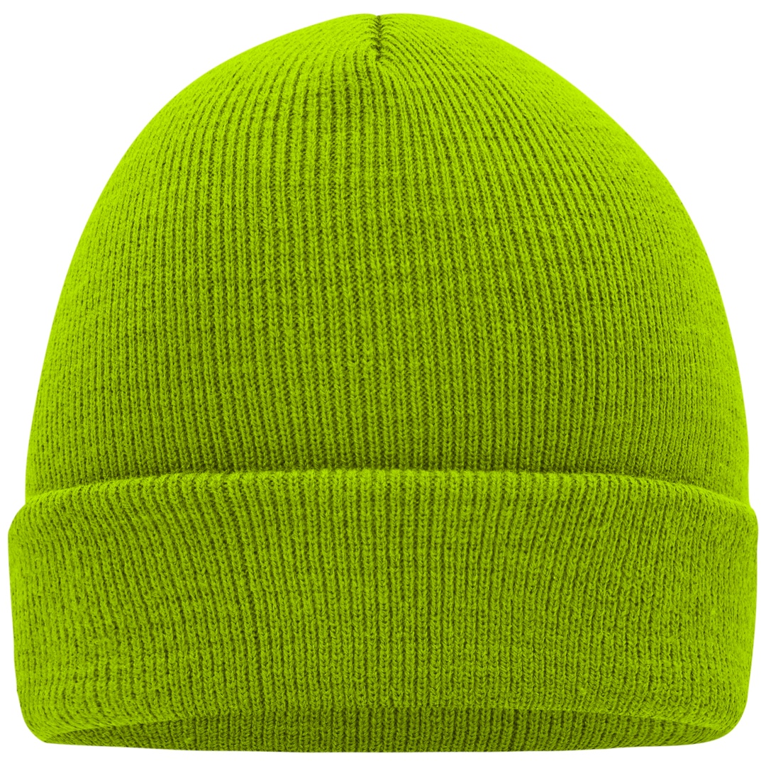 myrtle beach Klassische Strickmütze in vielen Farben MB7500 Gr. one size lime-green