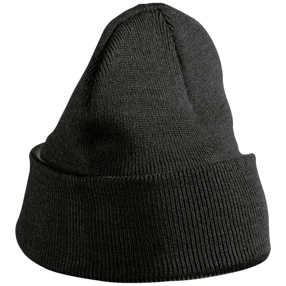 myrtle beach Klassische Kinder-Strick-Mütze MB7501 Gr. Einheitsgröße black
