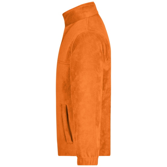 James & Nicholson Full-Zip Kinder Fleecejacke JN044K Gr. 134/140 orange - 2
