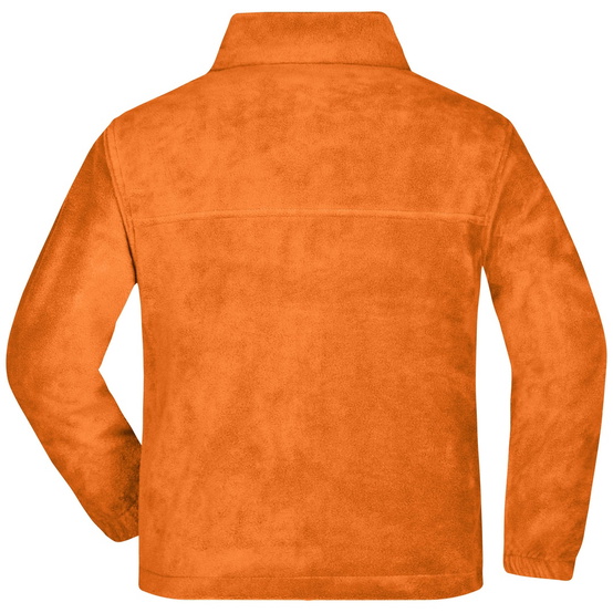 James & Nicholson Full-Zip Kinder Fleecejacke JN044K Gr. 134/140 orange - 3