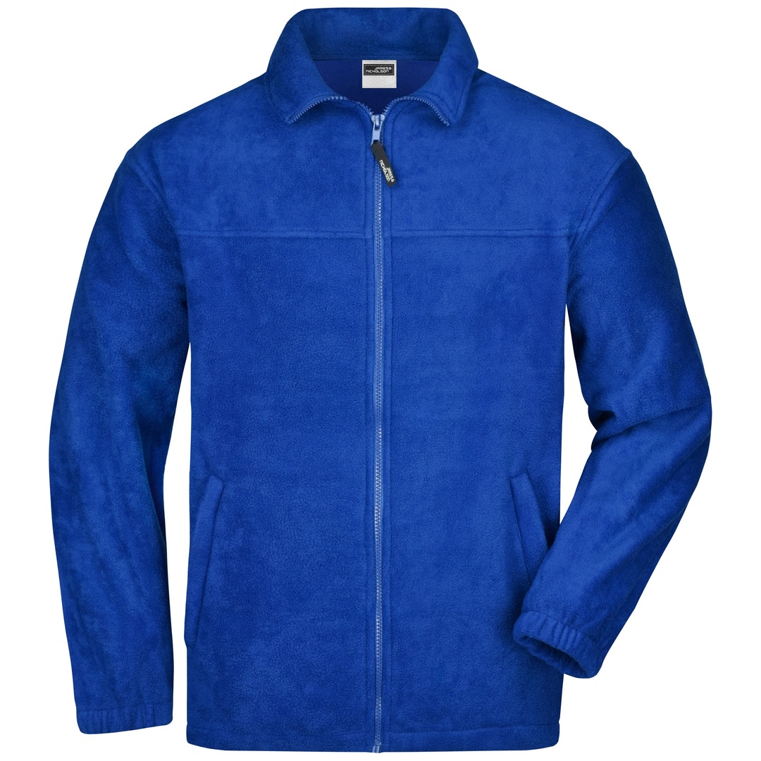 James & Nicholson Full-Zip Herren Fleecejacke JN044 Gr. XL royal