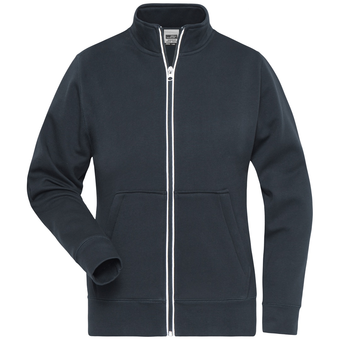 James & Nicholson Fleecejacke Damen JN1809 Gr. L carbon