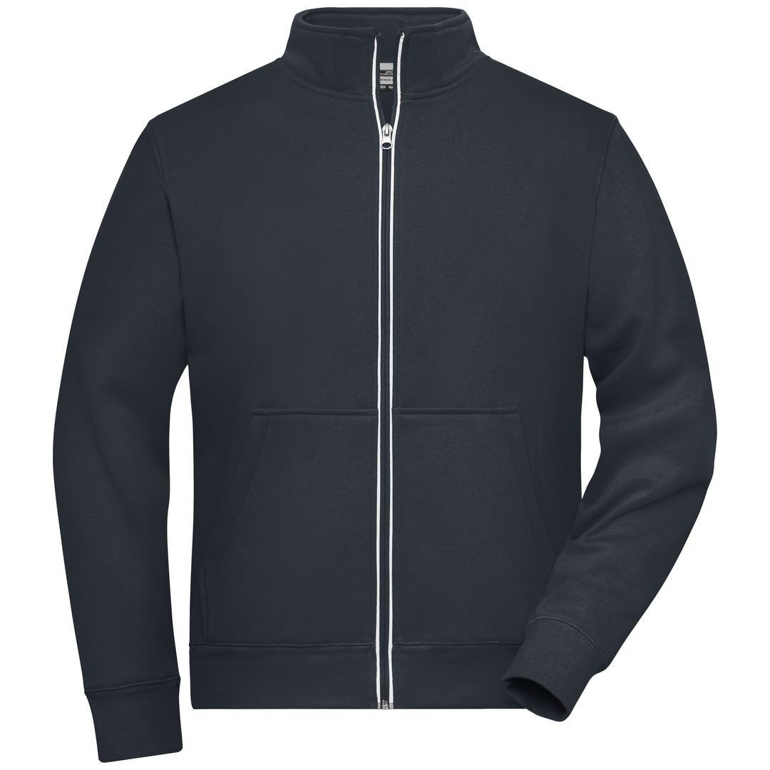 James & Nicholson Fleecejacke Herren JN1810 Gr. 5XL carbon
