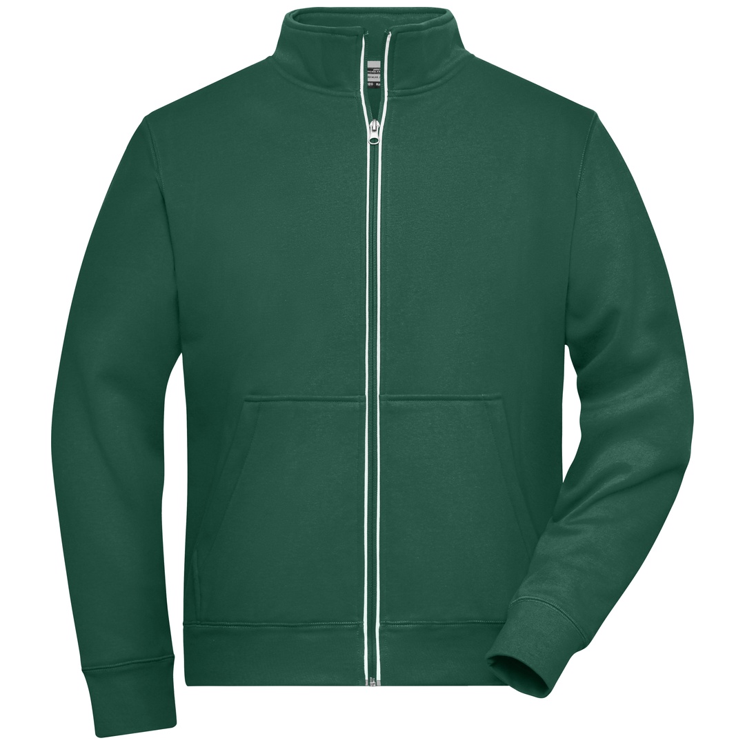 James & Nicholson Fleecejacke Herren JN1810 Gr. M dark-green