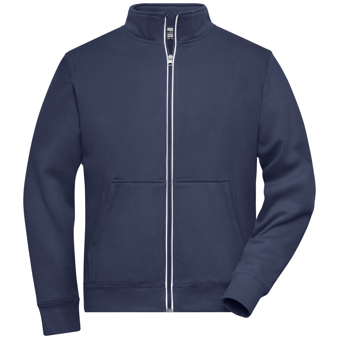 James & Nicholson Fleecejacke Herren JN1810 Gr. 4XL navy
