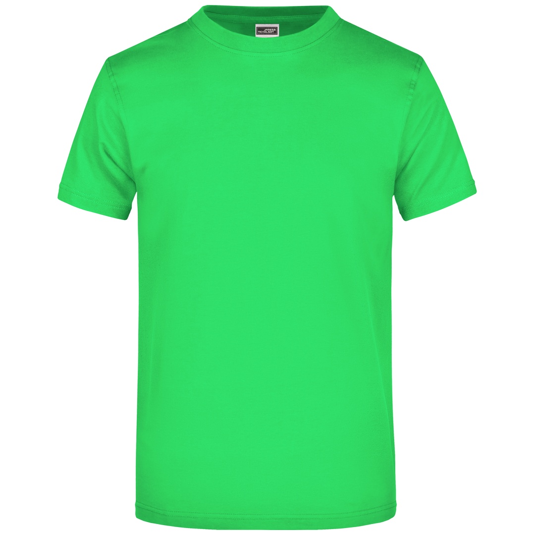 James & Nicholson Damen/Herren Komfort T-Shirt JN002 Gr. L lime-green