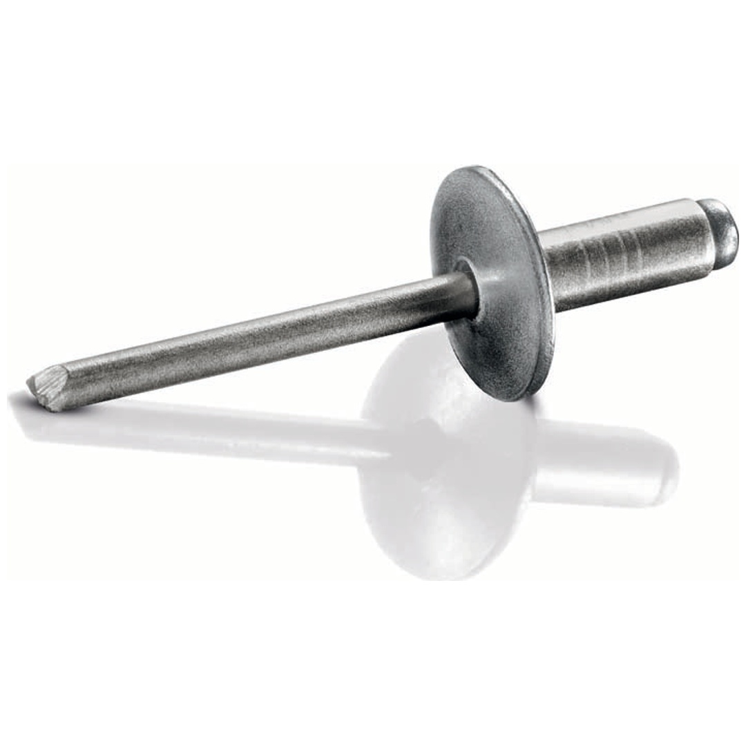 Goebel Blindniete STANDARD - Aluminium / Edelstahl A2 - Großkopf - 5 x 8, Kopfgröße K11
