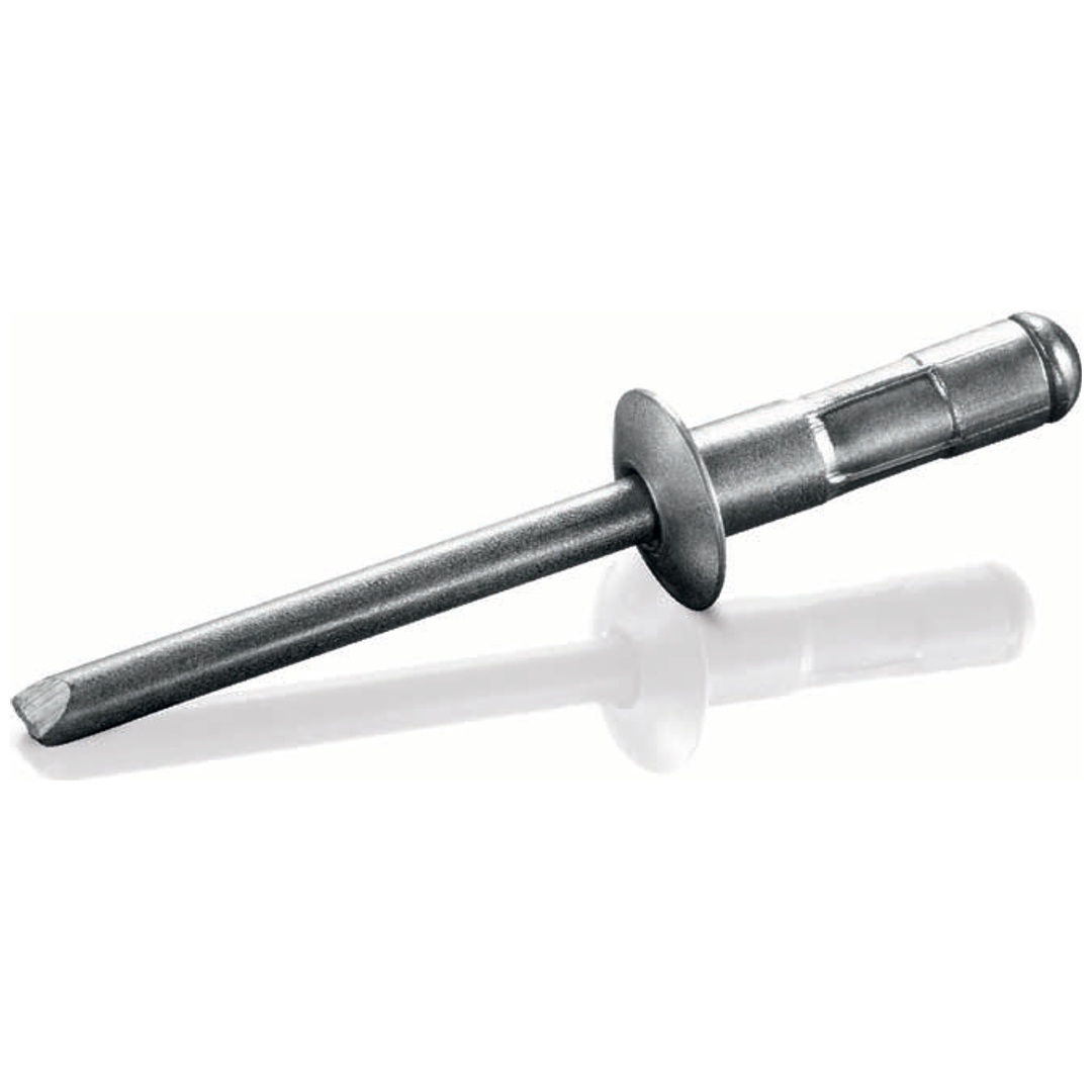 Goebel Mehrbereichsniete - Aluminium / Edelstahl A2 - Flachrundkopf - 4 x 12,7