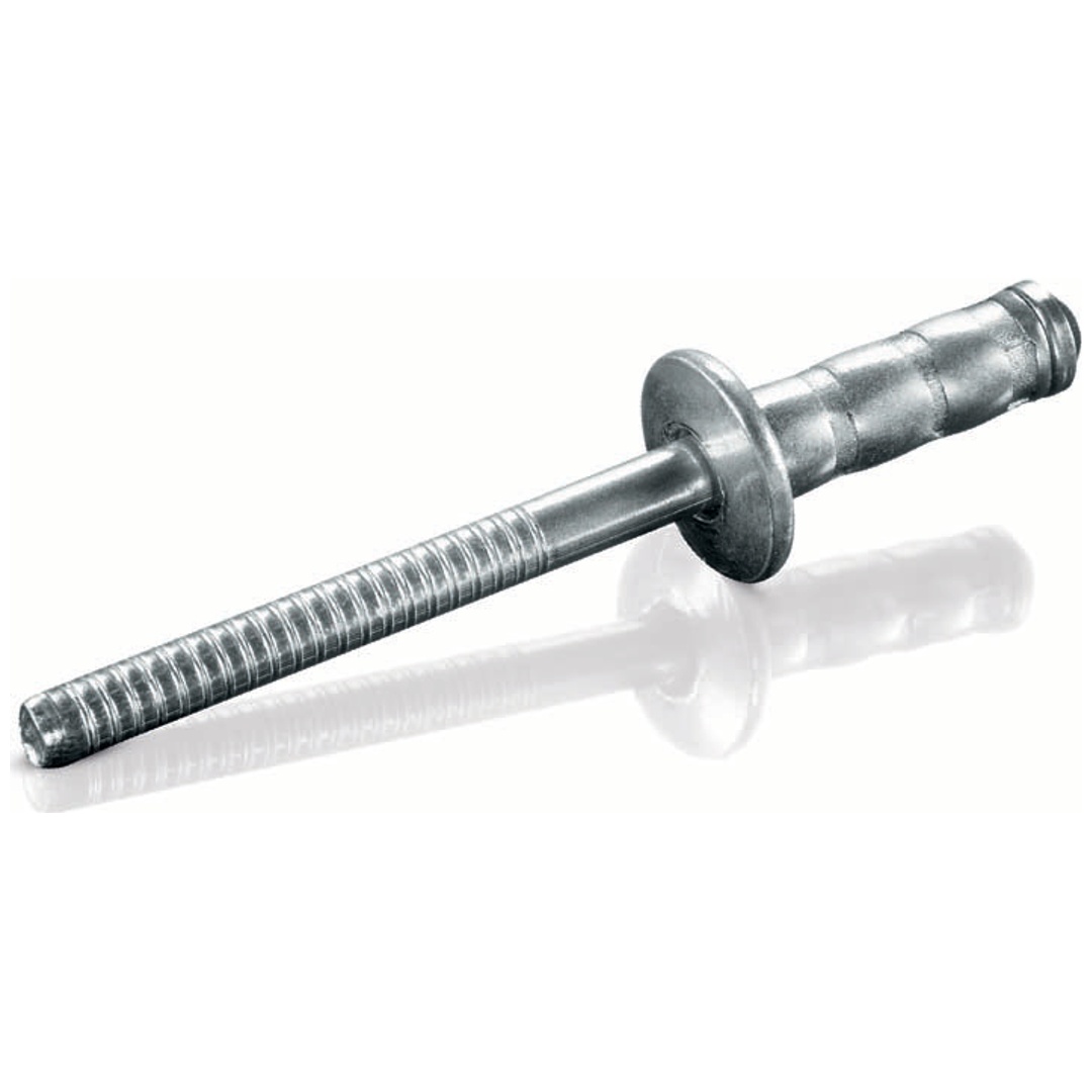 Goebel Mehrbereichsniete - Stahl / Stahl - Flachrundkopf - 4 x 10,8
