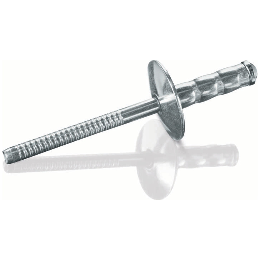 Goebel Mehrbereichsblindniete MULTI - Stahl / Stahl - Großkopf - 4,8 x 10