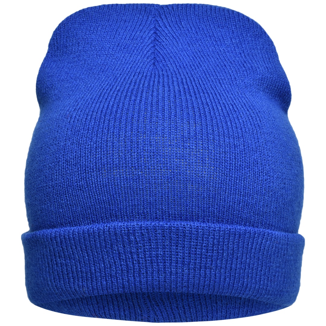 myrtle beach Sehr leichte Promotion Strickmütze mit Umschlag MB7112 Gr. one size royal
