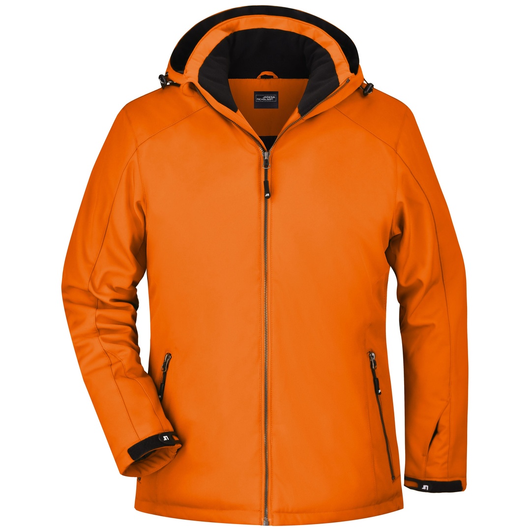 James & Nicholson Wintersport Jacke Damen JN1053 Gr. S dark-orange