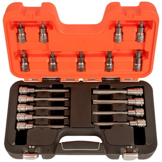 Bahco 1/2" Steckschlüssel-Satz mit TORX-Bits - 18-tlg.