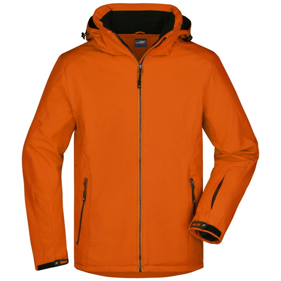 James & Nicholson Wintersport Jacke Herren JN1054 Gr. XL dark-orange - 1