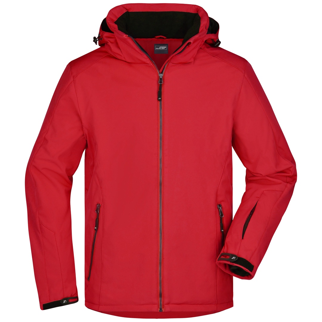 James & Nicholson Wintersport Jacke Herren JN1054 Gr. 3XL red