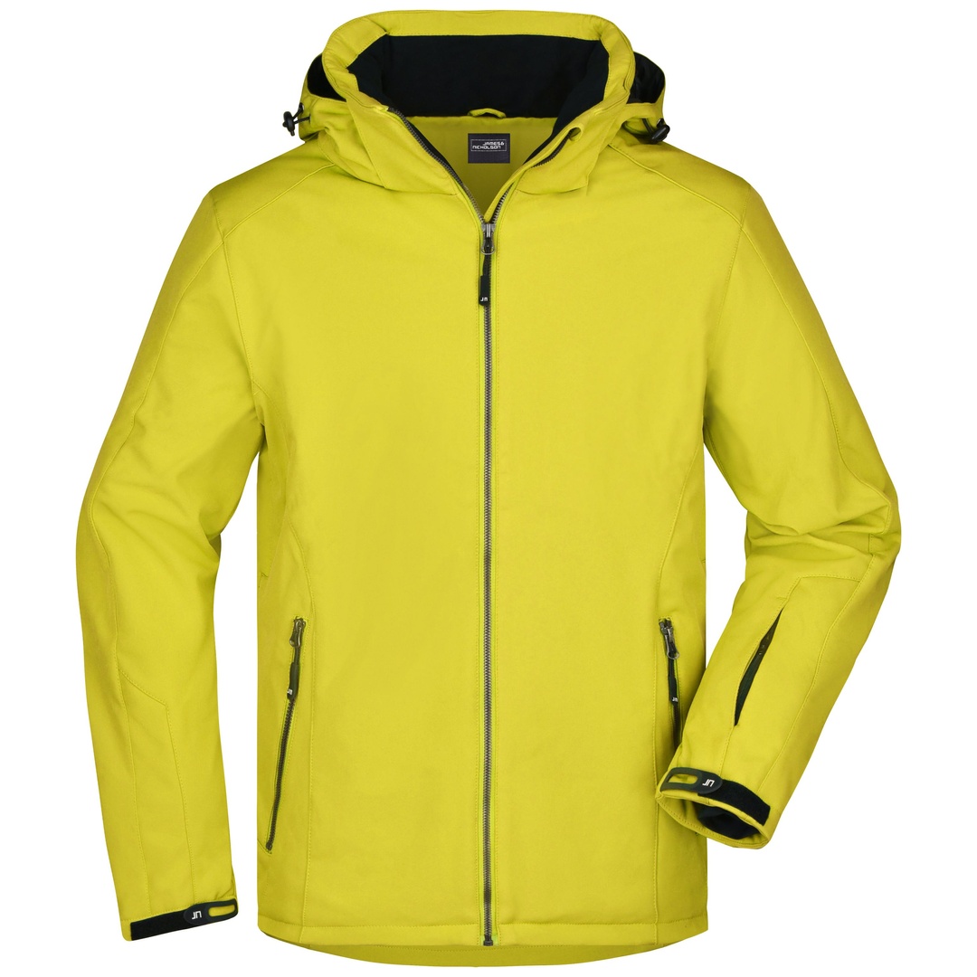 James & Nicholson Wintersport Jacke Herren JN1054 Gr. XL yellow