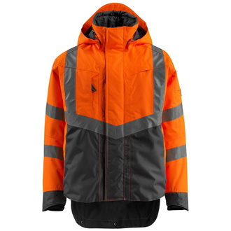 Mascot SAFE SUPREME Warnschutz Hard Shell Jacke Harlow 15501-231 Gr. 2XL hi-vis orange/dunkelanthrazit