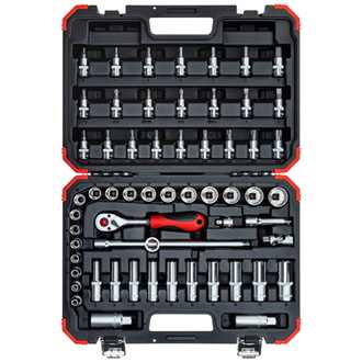 Gedore Steckschlüssel-Satz 3/8 SW6-24 mm 59-tlg.