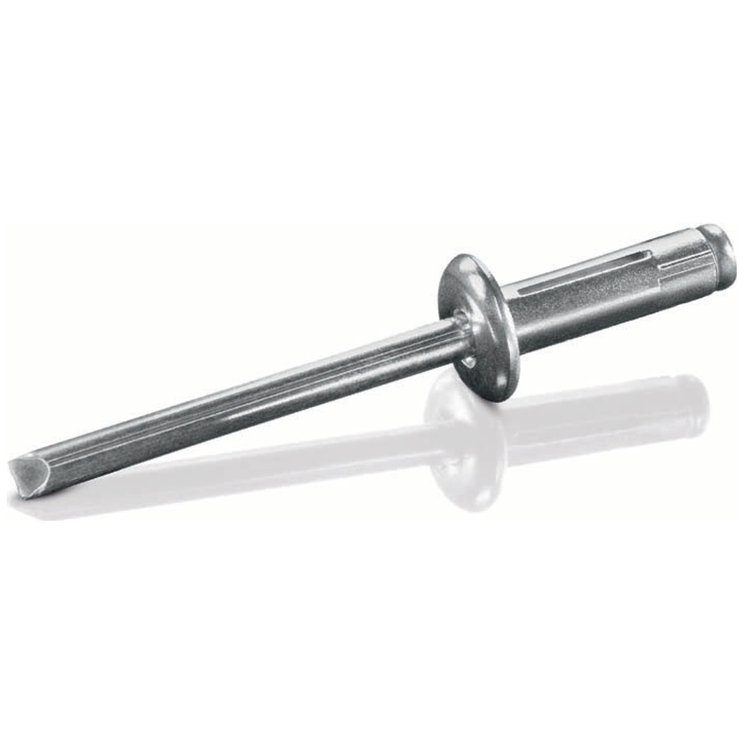 Goebel Preßlaschen-Blindniete  - Aluminium / Aluminium - Flachrundkopf - 4,8 x 15,3