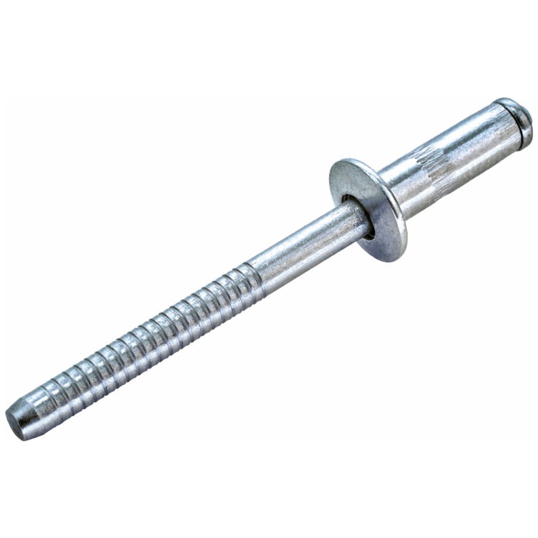Goebel Hochfeste Blindniete BULB II - Edelstahl A2 / Edelstahl A2 - Flachrundkopf - 4 x 8