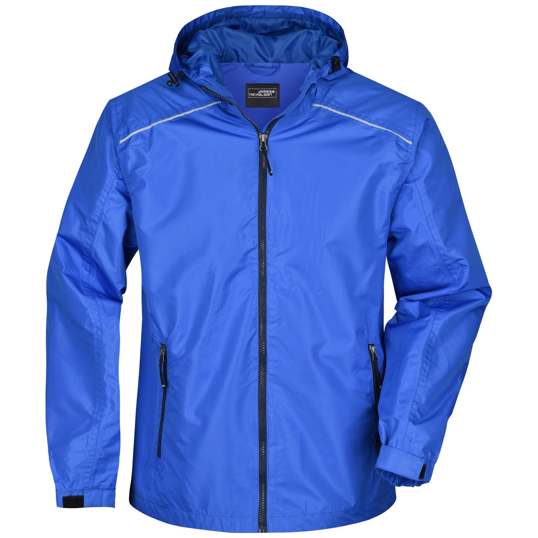 James & Nicholson Sportliche, funktionale Outdoorjacke Herren JN1118 Gr. M royal/navy