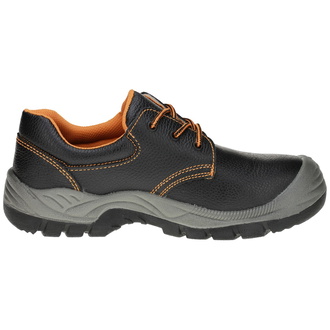 RualTex Sicherheitshalbschuh S3 Genua Gr. 38 schwarz/orange