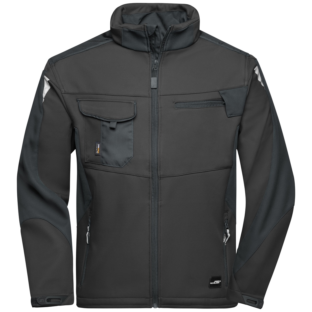 James & Nicholson Professionelle Softshelljacke JN844 Gr. L black