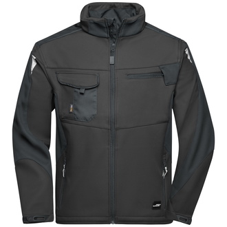 James & Nicholson Professionelle Softshelljacke JN844 Gr. XS black