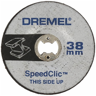 Dremel EZ SpeedClic: Schleifscheibe, Arbeits-Ø 38 mm, Höhe 4 mm