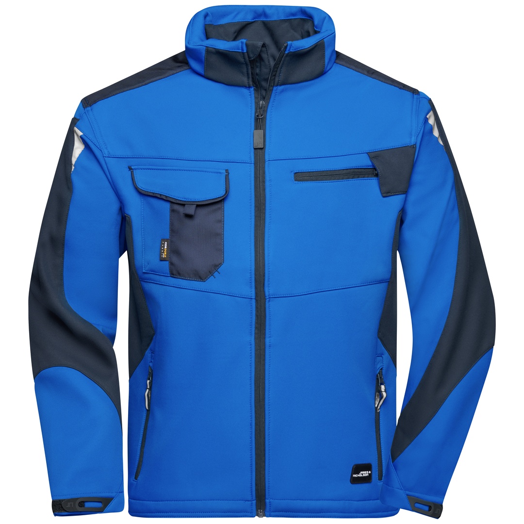 James & Nicholson Professionelle Softshelljacke JN844 Gr. M royal/navy