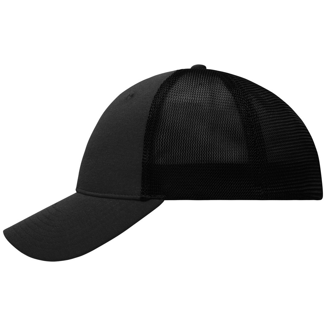 myrtle beach Trendiges 6 Panel Mesh Cap MB6215 Gr. S/M black