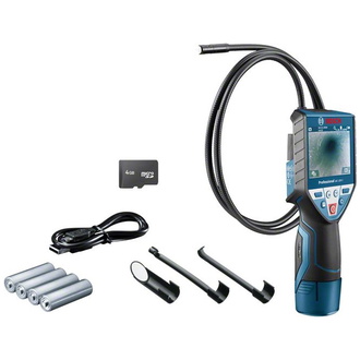 Bosch Akku-Inspektionskamera GIC 120 C, mit 4 x 1,5-V-(AA)-Batterien, Batterieadapter