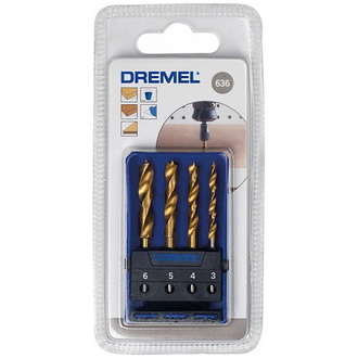 Dremel Holzbohrersatz (636), 4 Stk.