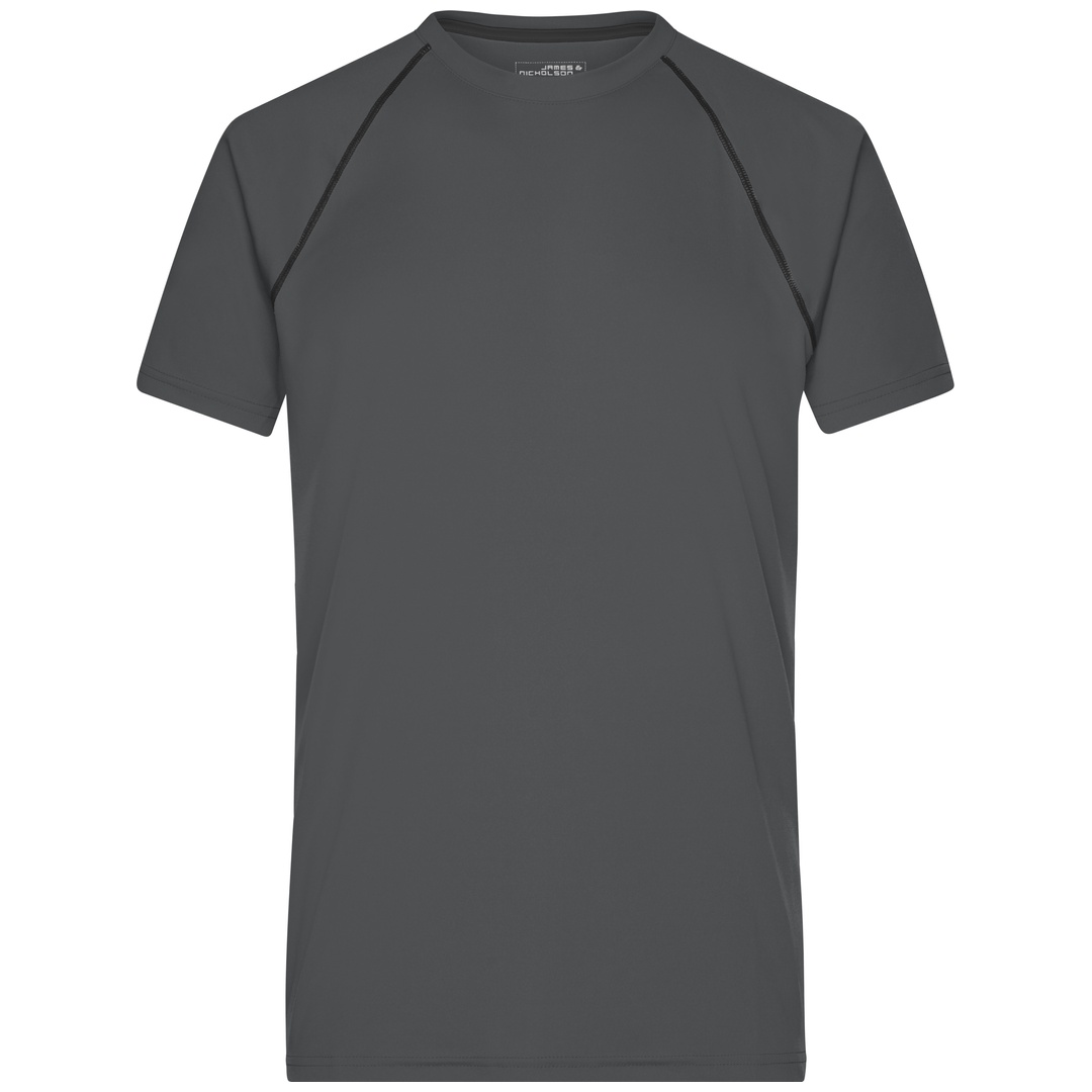James & Nicholson Funktions-Shirt Herren JN496 Gr. XL titan/black