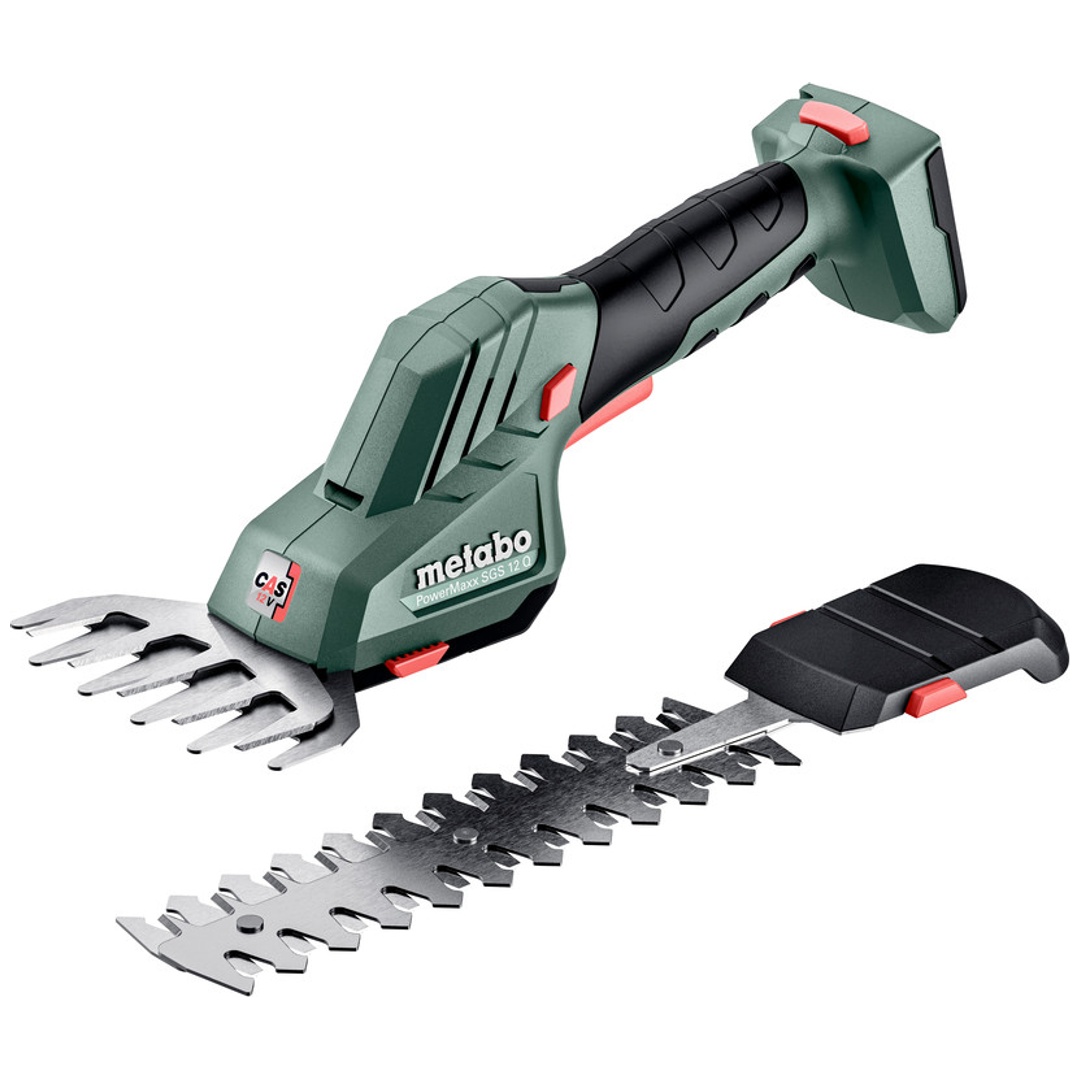 Metabo Akku-Strauch- und Grasschere PowerMaxx SGS 12 Q, incl. Zubehör, Karton