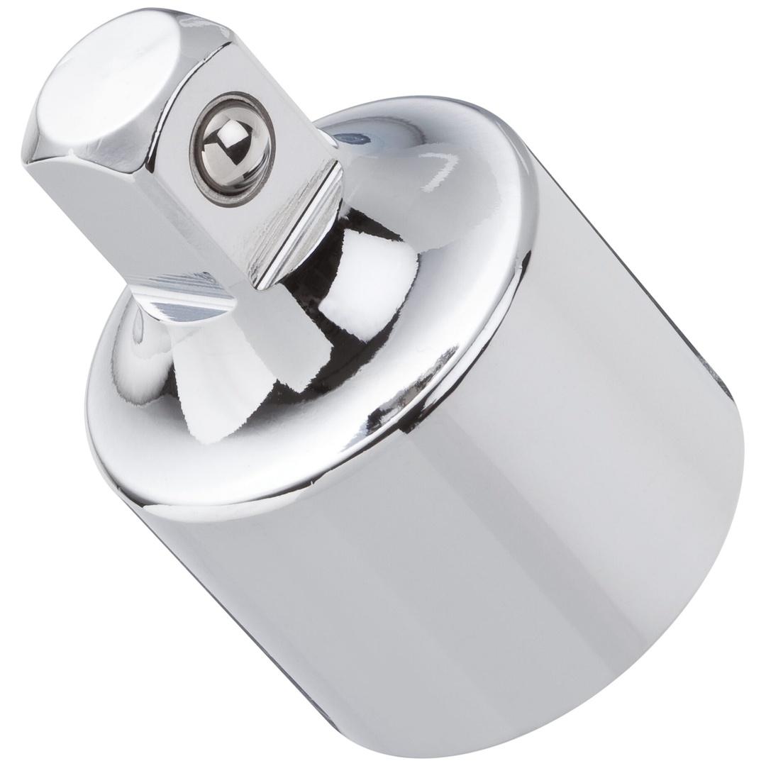 VIGOR Adapter, 3/4 (20 mm) Vierkant hohl, 1/2 (12,5 mm) Vierkant massiv, 50 mm