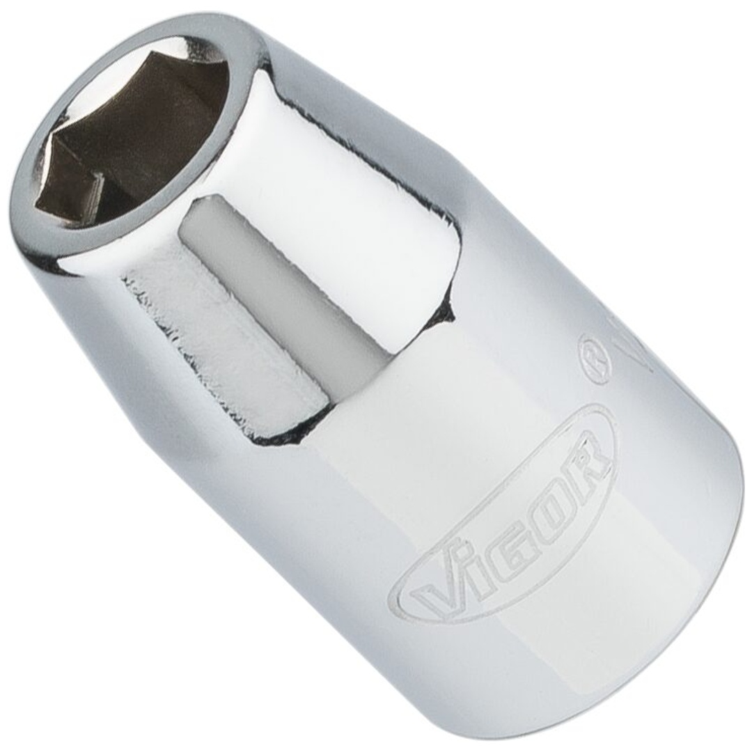 VIGOR Bit Adapter, 3/8 (10 mm) Vierkant hohl, 5/16 (8 mm) Sechskant hohl, 28 mm
