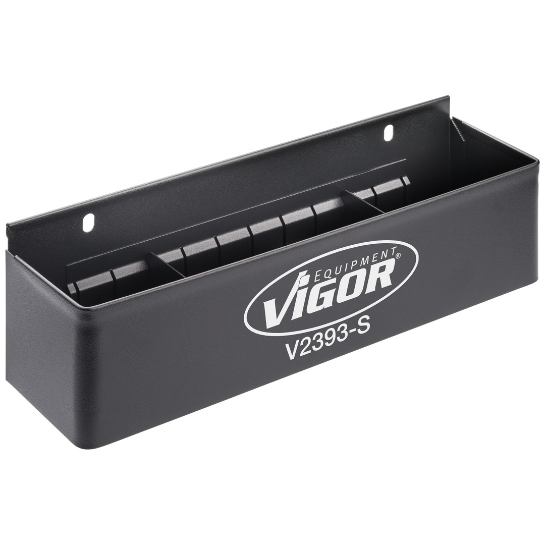 VIGOR Dosenhalter, kurz, für alle Serien, bis zu 4 Dosen, (LxB) 340 x 90 mm