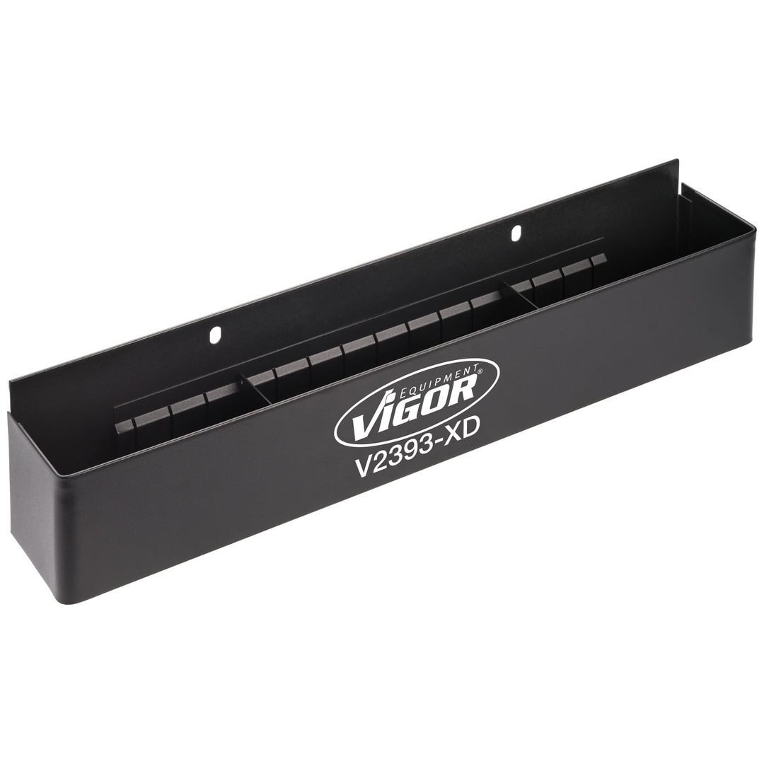 VIGOR Dosenhalter, extra lang, für Series XD, bis zu 6 Dosen, (LxB) 512 x 90 mm