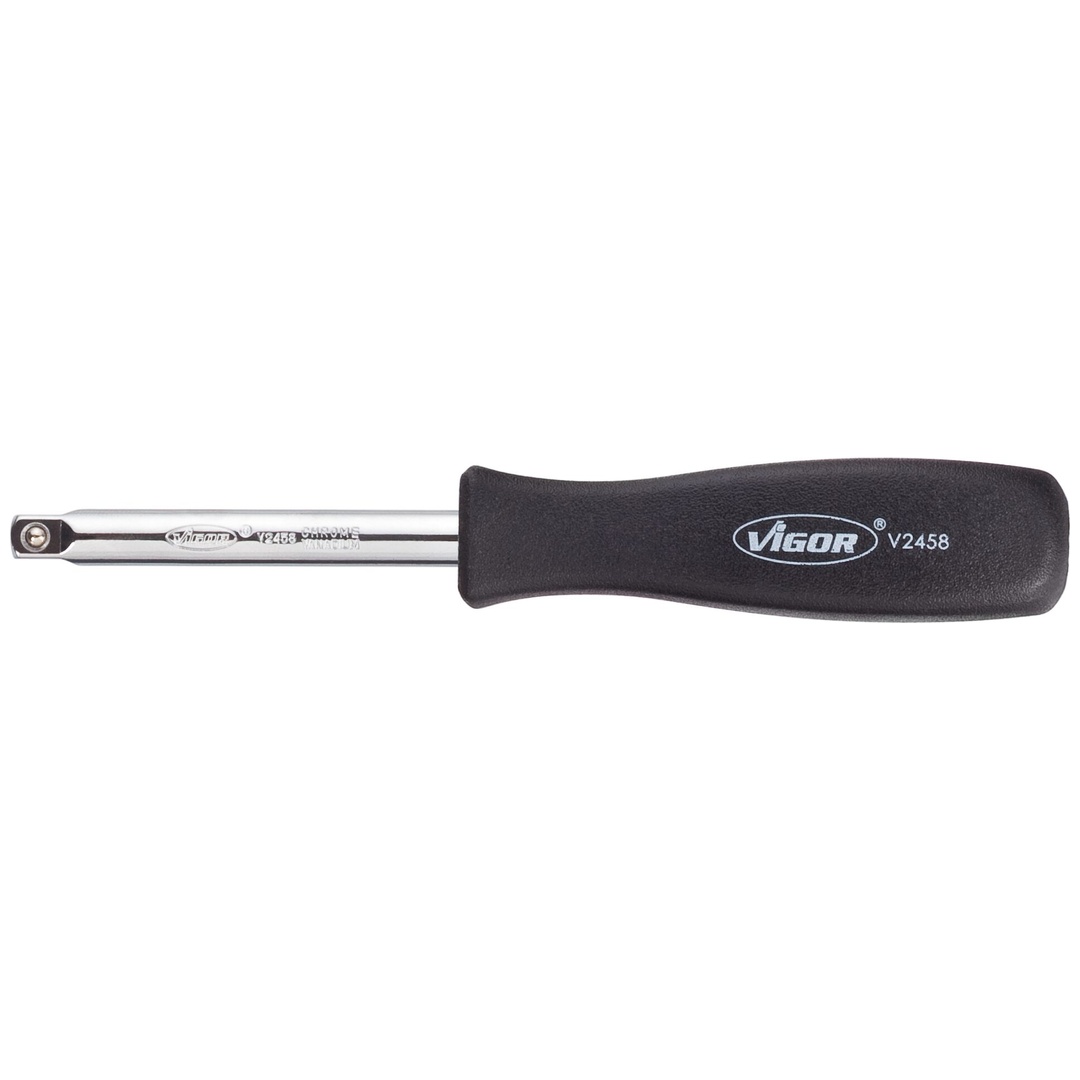 VIGOR Steckgriff, 1/4 (6,3 mm) Vierkant massiv, 150 mm