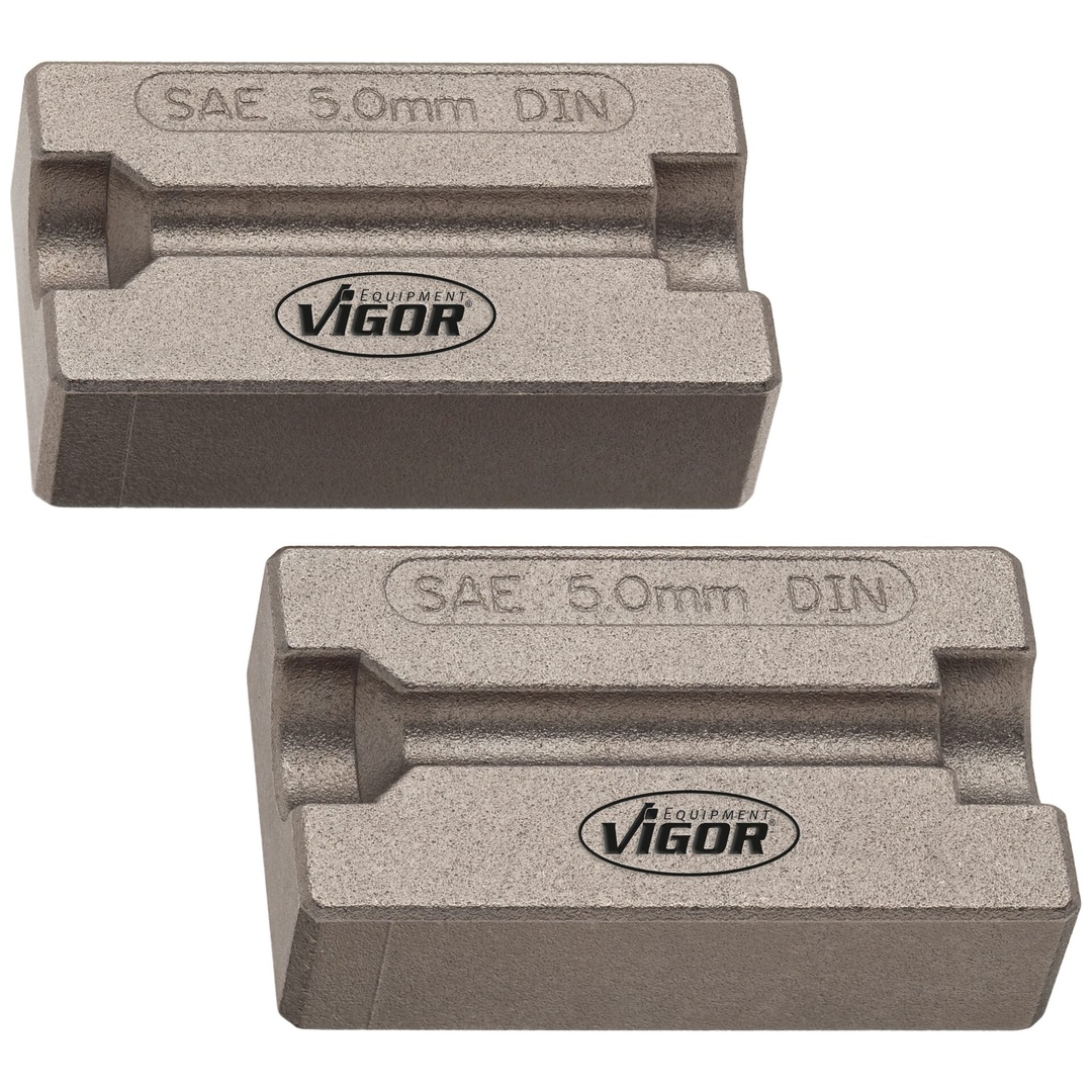 VIGOR Spannbacken-Paar 5 mm, 5 mm