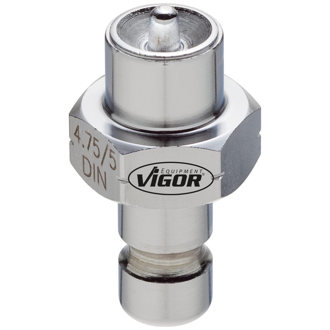 VIGOR Druckstück 4,75 / 5 mm DIN, V2553, 5 mm