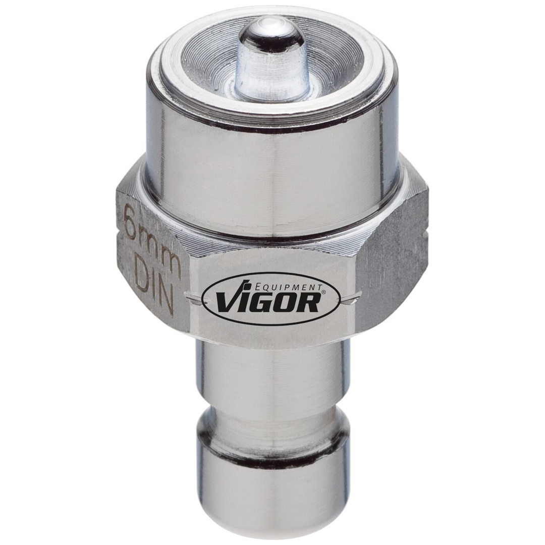 VIGOR Druckstück 6 mm DIN, V2555, 6 mm