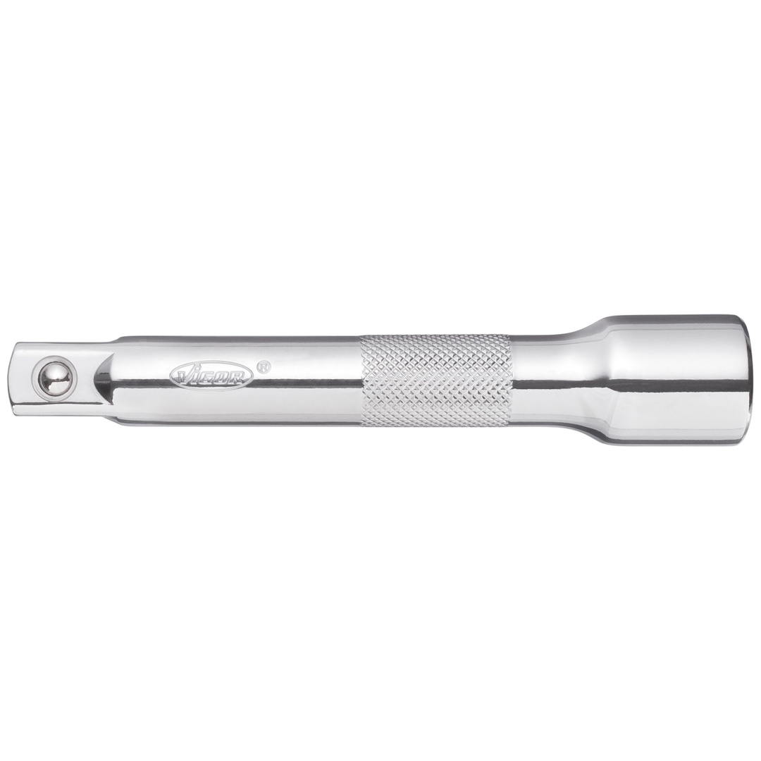 VIGOR Verlängerung, 1/2 (12,5 mm) Vierkant hohl, 1/2 (12,5 mm) Vierkant massiv, 125 mm