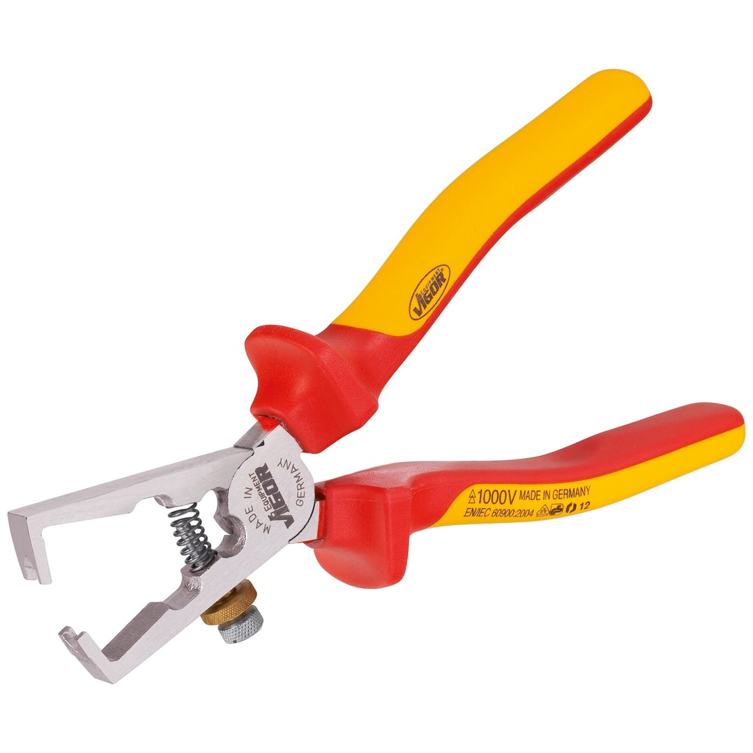 VIGOR VDE Abisolierzange, Länge: 160 mm