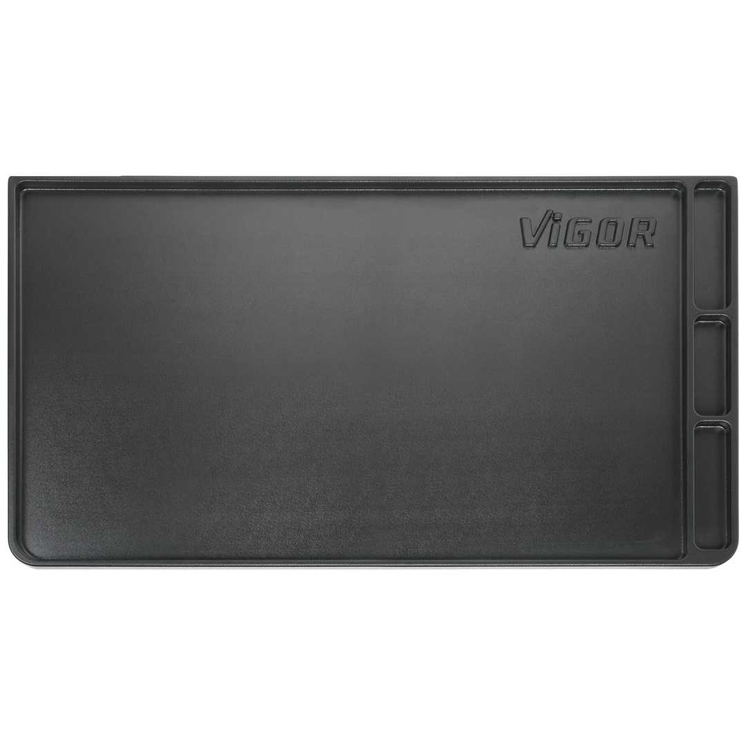 VIGOR Arbeitsplatte, Kunststoff, für Werkstattwagen Series XL, (LxB) 907 x 481 mm