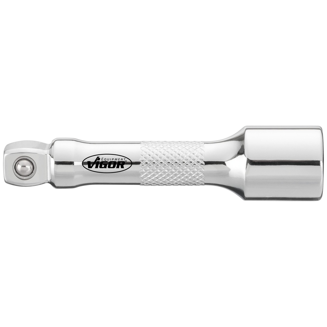 VIGOR Schwenkbare Verlängerung, 3/8 (10 mm) Vierkant hohl, 3/8 (10 mm) Vierkant massiv, 75 mm