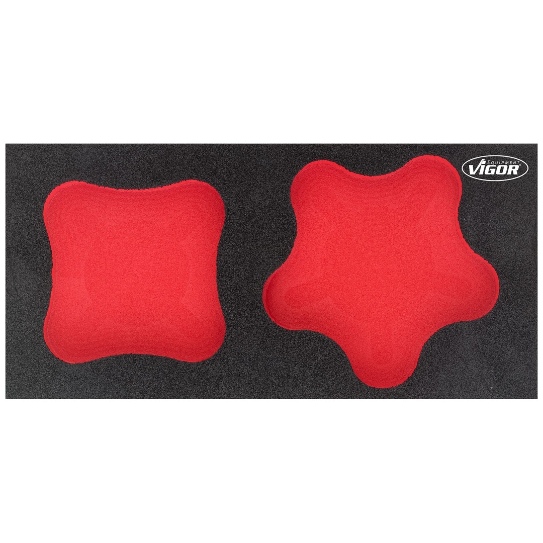 VIGOR Weichschaumeinlage, leer, V5062-L, (LxBxH) 393 x 188 x 35 mm